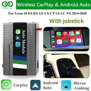 Wireless CarPlay Android Auto Mirror-Link For Lexus ES RX GS CT LS IS RC 2014-20 - Picture 1 of 16
