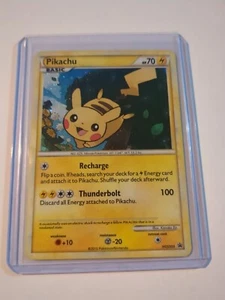 Pikachu HOLO RARE HGSS03 Black Star Promo Pokemon 2010 - Bild 1 von 7