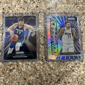 Luka Doncic Dominance Silver And Deep Space Base 2023 prizm - Picture 1 of 2