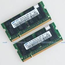 Samsung 8GB 2x4GB PC2-6400 DDR2 800Mhz 200pin Laptop Memory SODIMM Notebook RAM