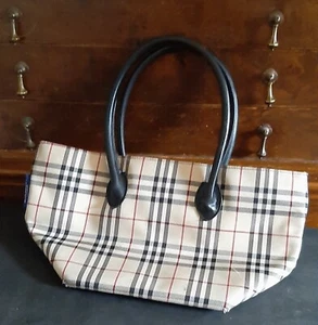 Burberry Blue Label Tote Bag- Vintage - Foto 1 di 12