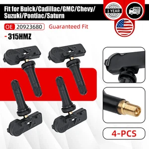 4X TPMS Tire Pressure Monitoring Sensor 315MHz For Chevrolet 2008-2010 Cobalt - Picture 1 of 12