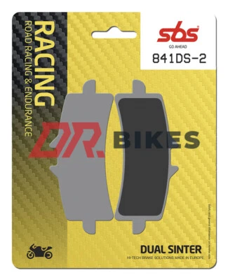 Ducati HYPERMOTARD 1100 EVO SP 2010-2012 SBS DS Front Brake Pads 841DS-2 - Image 1 of 4