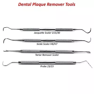 MARGALLA INT® Dental Teeth Cleaning Calculus Plaque Remover Tools Oral Hygiene Kit pick tools