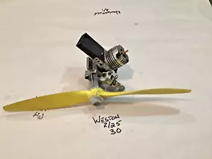 ENYA Japan 15-III #3303 gas powered RC plane engine with propeller - Picture 1 of 9