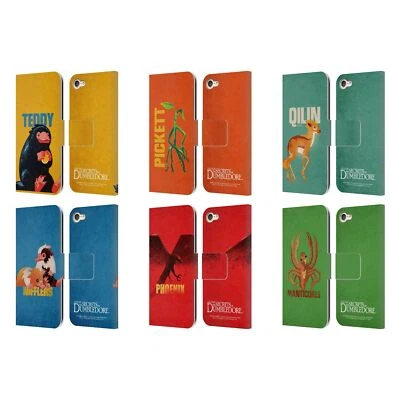 FANTASTIC BEASTS: SECRETS OF DUMBLEDORE BADGES LEATHER BOOK CASE FOR iPOD TOUCH - Image 1 of 4