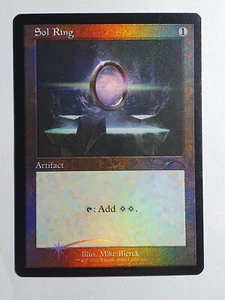 Retro Foil - Sol Ring - Love Your LGS Promo 2022 Mtg Magic English NM - Picture 1 of 1