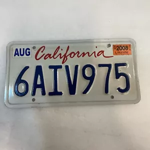 California License Plate 6AIV975 GnusedTools - Picture 1 of 9
