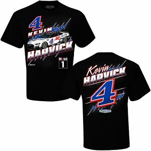 Kevin Harvick 2022 Checkered Flag Sports #4 Mobil 1 Groove Tee FREE SHIP!