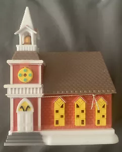 ESQUINAS ADOQUINADAS PUEBLO DE NAVIDAD ""IGLESIA"" (PLÁSTICO) - Imagen 1 de 4