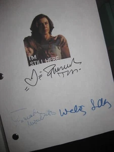 I'm Still Here Signed Film Script X3 Fernanda Torres Montenegro Walter Salles RP - Picture 1 of 1