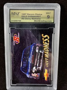 • 1997 RACERS CHOICE • DALE EARNHARDT #8 CHEVY MADNESS • AUTH #31059750 • MINT 9 - Picture 1 of 3