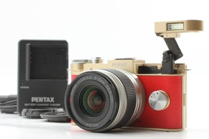 Rare Color!!  [Near MINT] Pentax Q-S1 12.4MP Digital SLR Camera w/02 Lens JAPAN