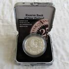 NEW ZEALAND 1992 DECIMAL CURRENCY $5 SILVER PROOF - boxed/coa