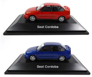 Set of 2 Seat Cordoba SX 1:43 - Herpa Diecast Dealer Model Car SEL4 - Picture 1 of 7
