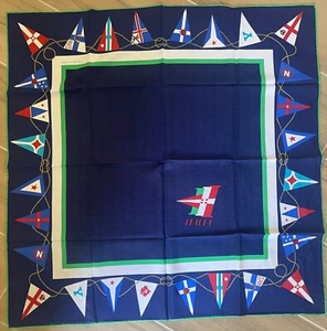 FOULARD America's Cup 1987, hand made in Italy, by Mantero - Foto 1 di 5