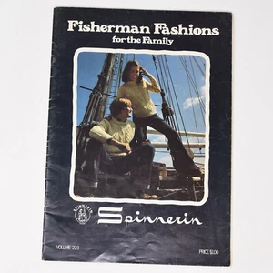 Vintage Spinnerin Fisherman Mode per Famiglia Fai da Te Libro di Istruzione Maternità - Foto 1 di 14