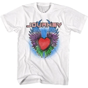 Journey Men's T Shirt From The Heart Rock Group Vintage Graphic Tees - Picture 1 of 2