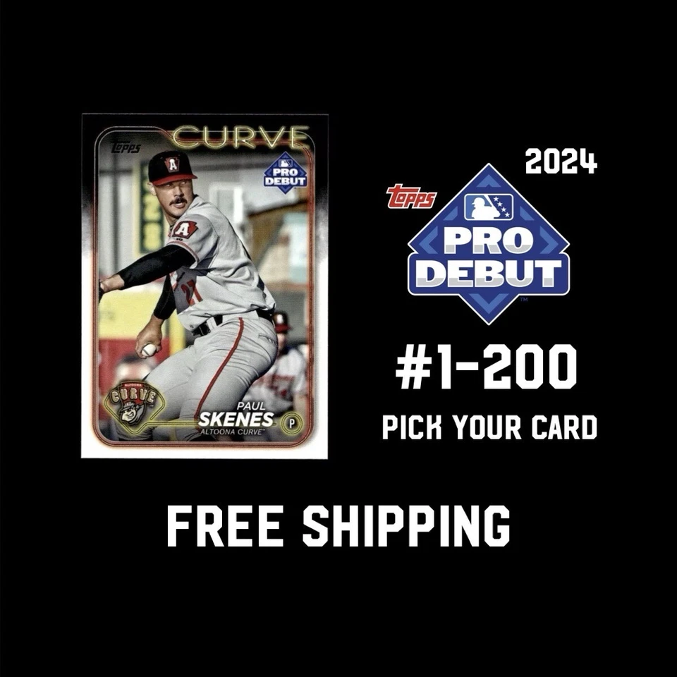 2024 Topps Pro Debut - Cards #1-200 - You Pick & Complete Your Set (QTY) - Image 1 of 1