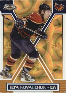 2002-03 (THRASHERS) Pacific Exclusive Gold #8 Ilya Kovalchuk