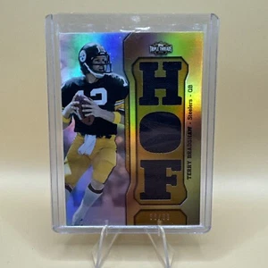 2011 Topps Triple Threads Relics /9 Terry Bradshaw #TTR-96 HOF Hall Of Fame - Picture 1 of 7