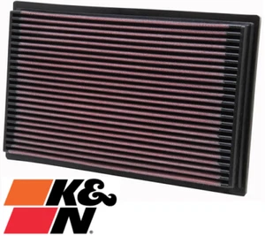 K&N REPLACEMENT AIR FILTER FOR NISSAN NAVARA D40 YD25DDTI TURBO DIESEL 2.5L I4 - Picture 1 of 1