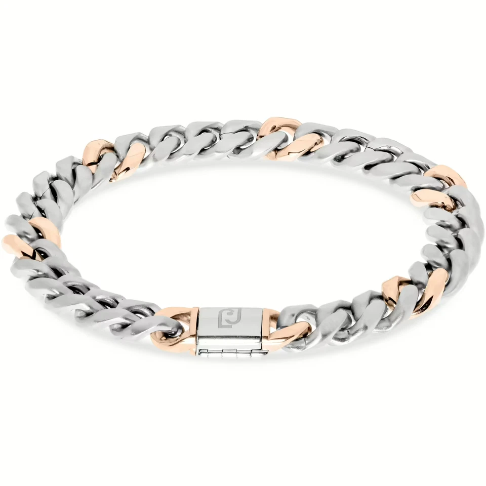 LIU JO BRACCIALE UOMO IN ACCIAIO MLJ467   NUOVO - Immagine 1 di 1