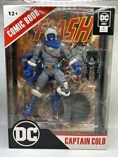 McFarlane CAPTAIN COLD 7    ACTION FIGURE WITH THE FLASH COMIC PAGE PUNCHERS NEW