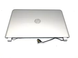 HP 15-AB157NR 15.6 Top LCD Screen Back Cover Bezel WebCam Hinges EAX15004060 - Picture 1 of 3