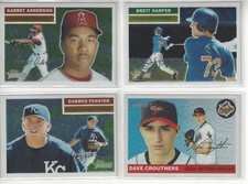 Topps Heritage Chrome 2003-2021 pick your card with Refractors Purple RCs