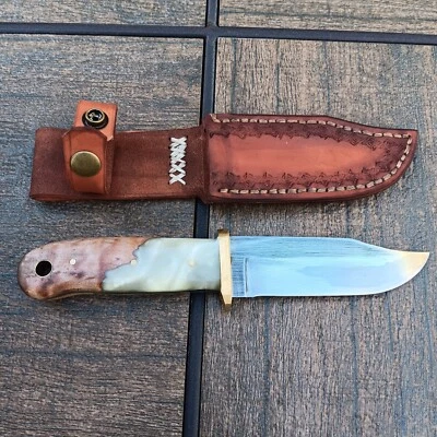 Hand Forged Knife - Locally Made - One of a Kind - High Carbon Steel - Hunting - Image 1 of 2
