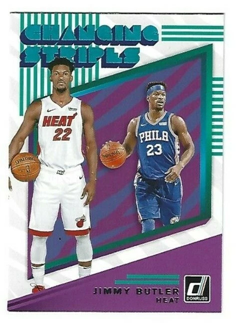 2019-20 Donruss Changing Stripes Jimmy Butler - Image 1 of 1