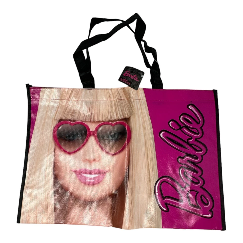 Bolso de Mano de Compras Barbie Reutilizable Nuevo de Lote Antiguo Foto 1 de 1
