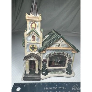Norman Rockwell Saturday Evening Post Freedom to Worship Porcelain House - Picture 1 of 5