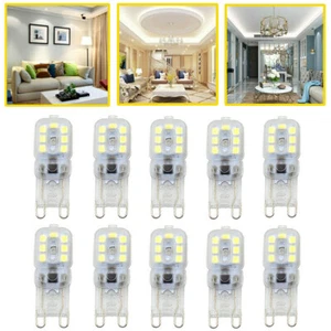 Capsule Light Bulb 3W AC220-240V G9 White LED Dimmable 10X Replace Halogen Lamps - Picture 1 of 20