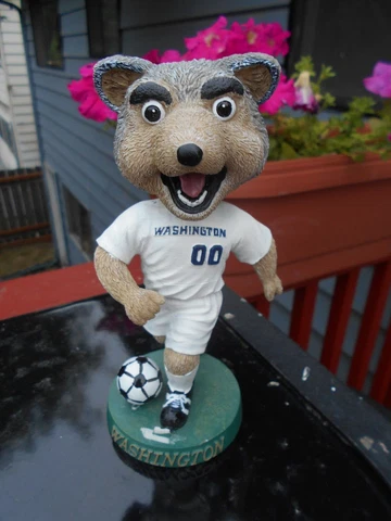 WASHINGTON HUSKIES mens soccer MASCOT HARRY SGA AGP bobble dobble BOBBLEHEAD Cover