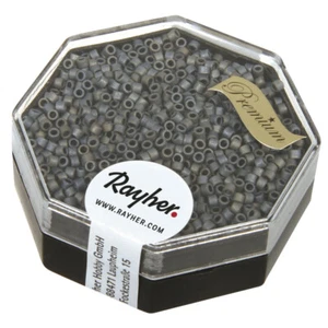 Delica-Rocallas, 1,6Mm Metálico Satinado, Caja, Antracita, 6G - Imagen 1 de 2
