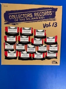 Collector's Records of the 50's and 60's Vol 13 LP Vinyl Doo Wop Teen - Picture 1 of 3