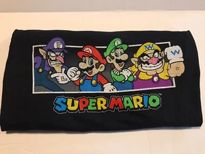 Super Mario Bros Black cotton T-shirt 3xl Nintendo - Picture 1 of 3