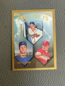 1999 Topps #428 Rookie Prospects - Micah Bowie - Phil Norton - RANDY WOLF 