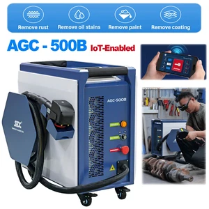 SFX 500W IoT Air Cooled Laser Cleaner Hand Held Paint Rust Removal Mahcine - Picture 1 of 14
