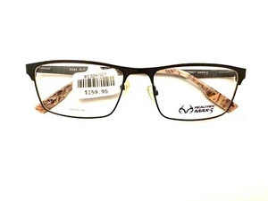 Realtree Eyeglasses MAX 5 R494 Black 54/17/140 FLEX HINGE F109 - Picture 1 of 2