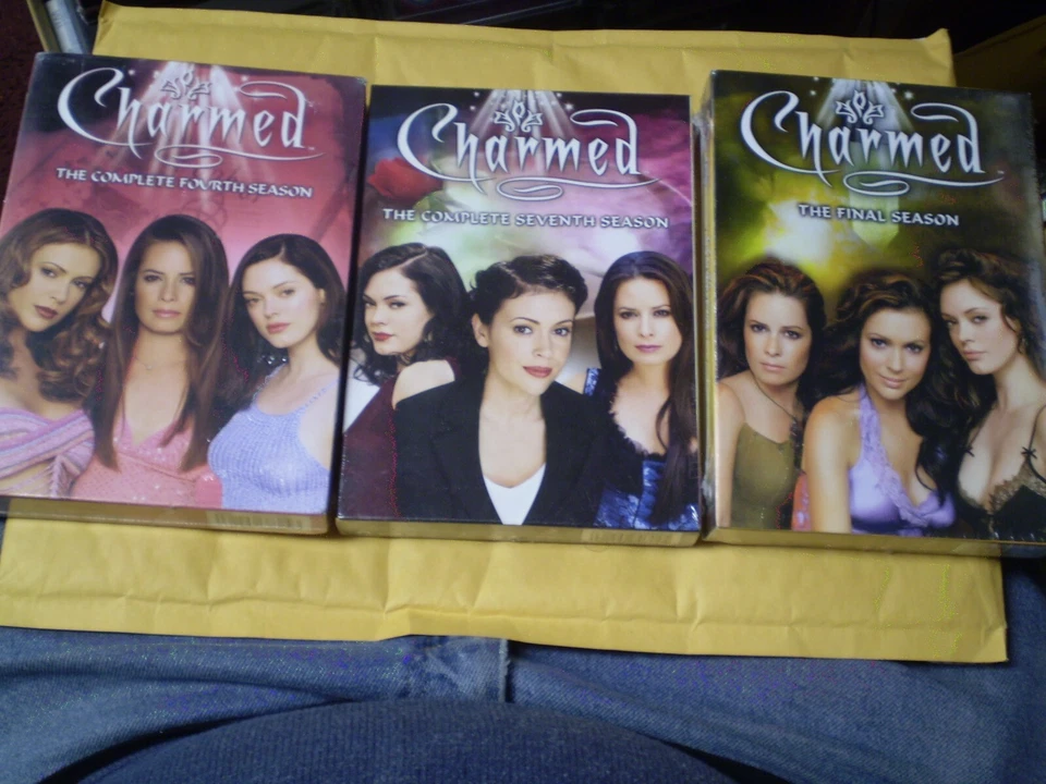 (3) Charmed Season DVD Lot: Seasons 4, 7 & 8       All Brand New w/Slipcovers - Image 1 of 1