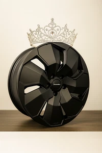 Irmscher Felge Cosmo-Star Black Design - 7,5x19 ET35, Lochkreis 4x108 - Bild 1 von 2