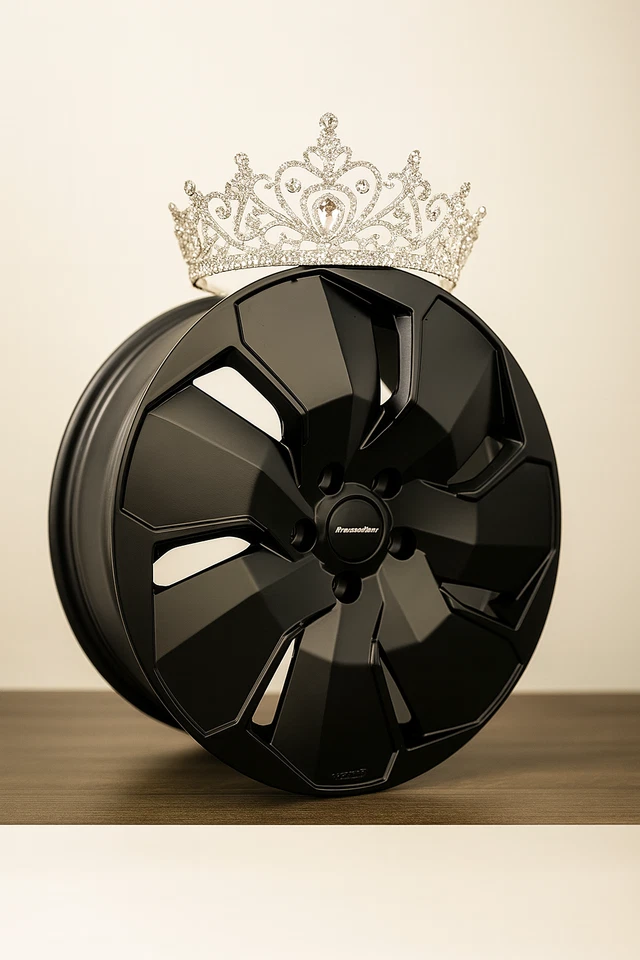 Irmscher Felge Cosmo-Star Black Design - 7,5x19 ET35, Lochkreis 4x108 - Bild 1 von 2