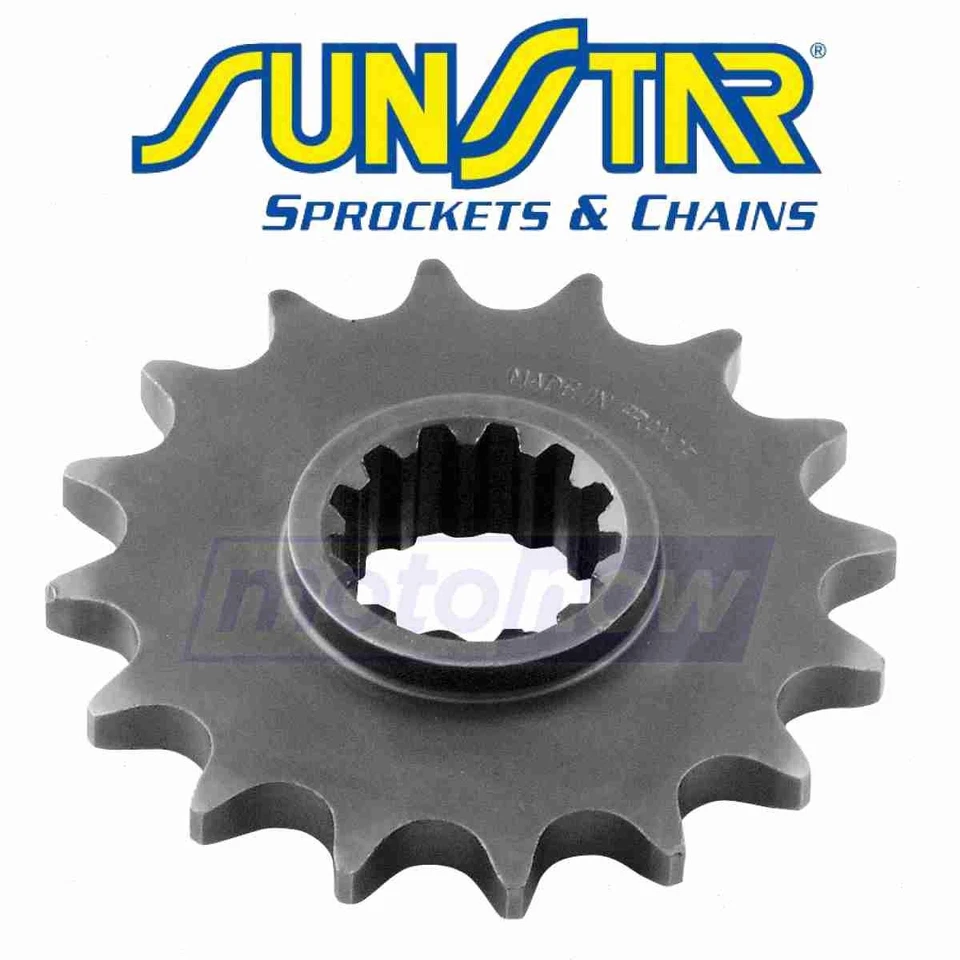 Sunstar Steel Front Sprockets for 1976-1977 Honda CJ360 - Drive Sprockets yx Foto 1 de 4