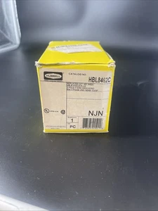 Enchufe de hoja recta ángulo industrial Hubbell HBL8462C 4 cables 250 Vac 60A (EB2275) - Imagen 1 de 6