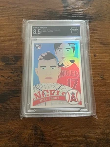 2021 TOPPS Project 70 Mike Trout Shohei Ohtani #600 Rainbow Foil Keith Shore /70 - Picture 1 of 2