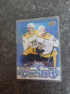 2025-26 Upper Deck Series 1 Compadres Filip Forsberg Roman Josi Card# CM-4 - Picture 1 of 2
