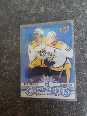 2025-26 Upper Deck Series 1 Compadres Filip Forsberg Roman Josi Card# CM-4 - Image 1 of 2